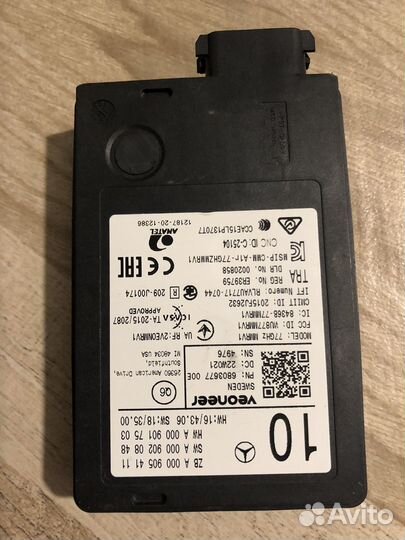 Радарный датчик mercedes