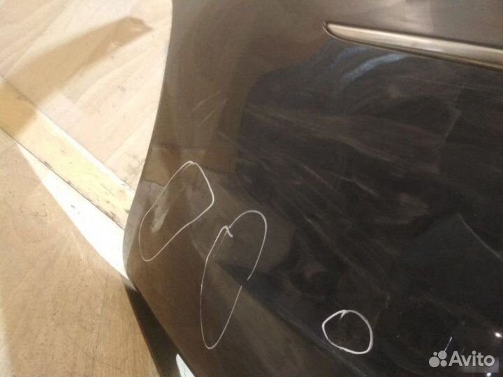 Бампер задний под парктроники Peugeot