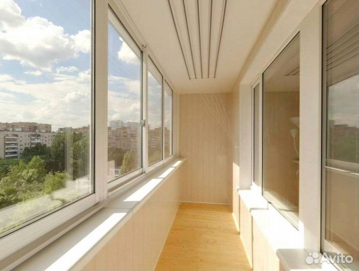 Окна балконы