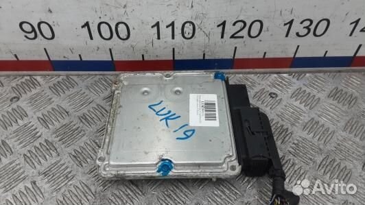 Блок управления двс volkswagen touareg 7L (LUK19PC