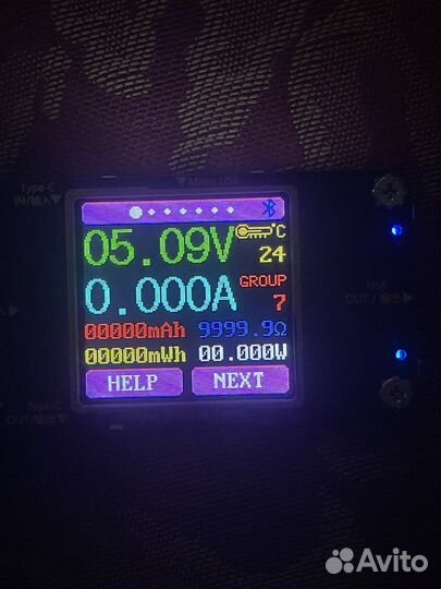 USB tester Bluetooth + нагрузка