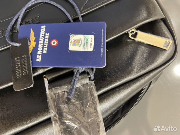 Сумка Aeronautica Militare мужская кожа