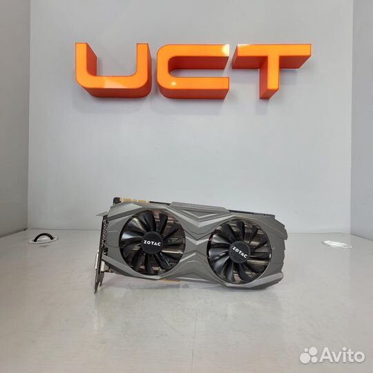 Видеокарта zotac geforce GTX1070 TI 8Гб