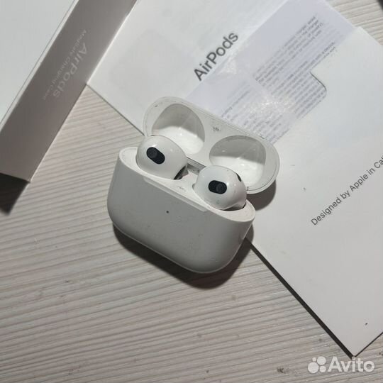 Наушники apple airpods 3