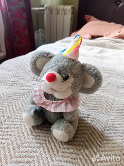 Винни пух мягкая игрушка корова мышка бегемот
