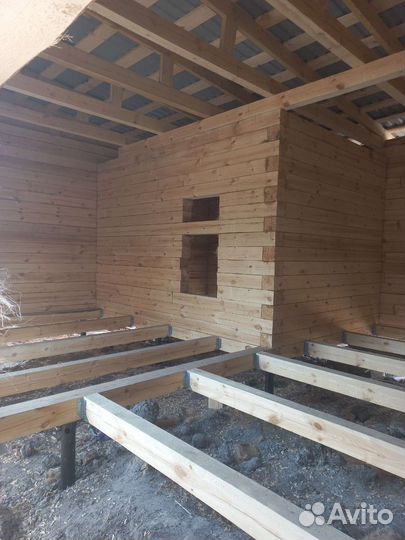 Строительство бань из бруса и бревна
