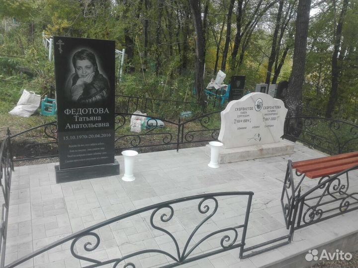 Благоустройство могил. Памятники