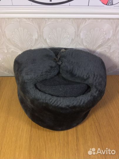 Мужская шапка ушанка военная меховая 54 р-р