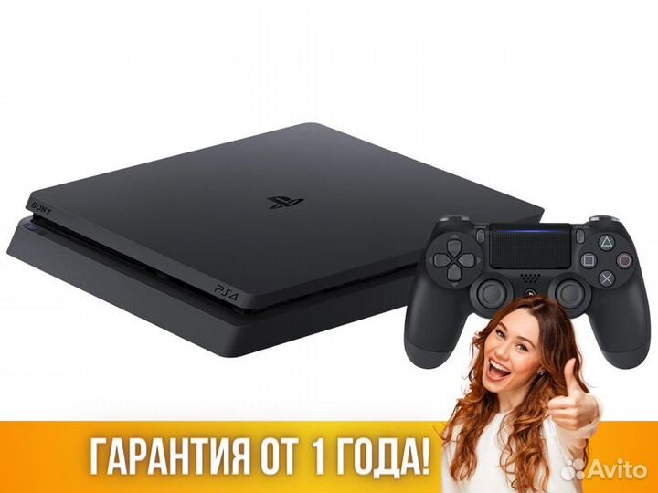 Игровая приставка Sony PlayStation 4 Slim 500Gb