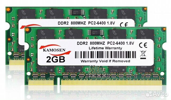 Память Kingston DDR2 2Gb DDR3 2Gb 4Gb 8Gb