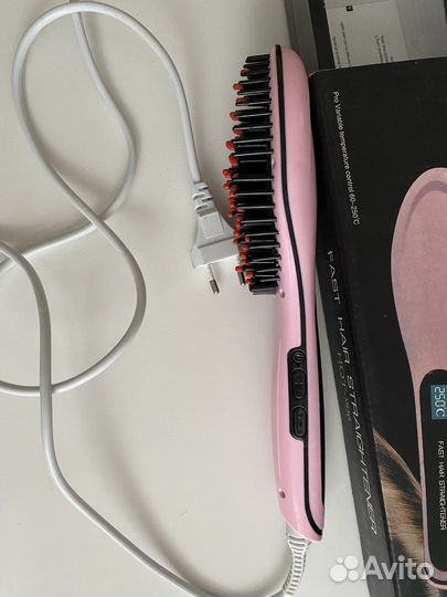 Расческа выпрямитель для волос новая