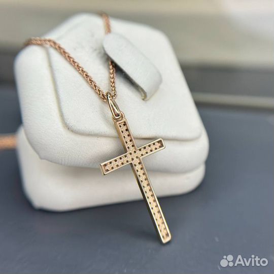 Золотой крест 585 золото