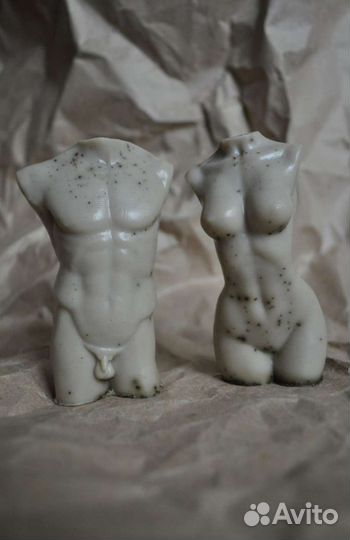 Мыло ручной работы Торс мужской Торс женский