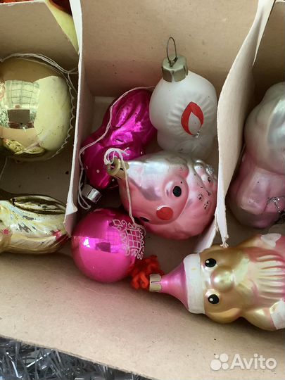 Елочные игрушки СССР