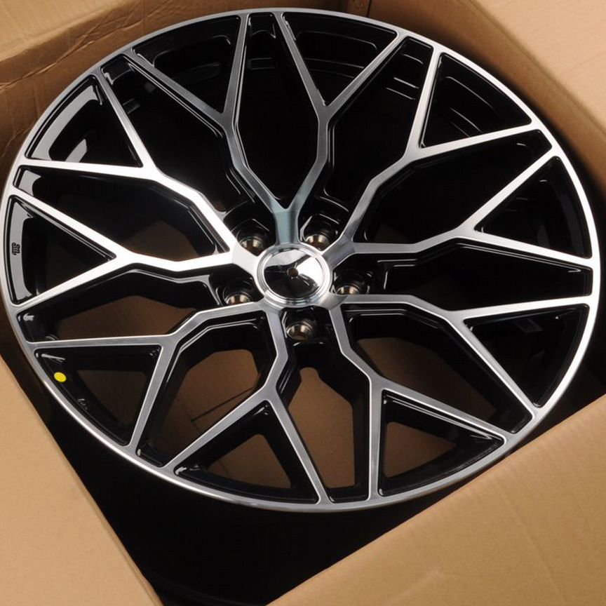 Диски KoKo Kuture SL507 11x20/5x112 D66.45 ET37 Gloss Black Face литой