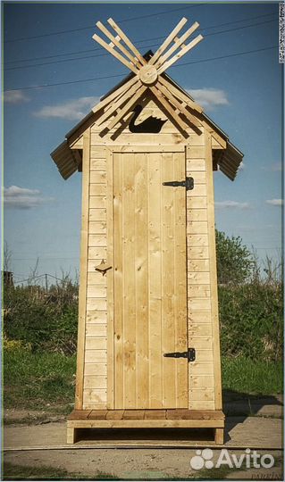 Уличный туалет с установкой VCS