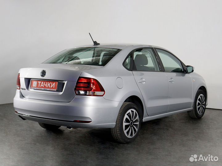 Volkswagen Polo 1.6 AT, 2018, 55 000 км