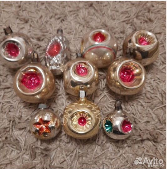 Елочные игрушки СССР