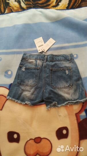 Джинсовые шорты на девочку