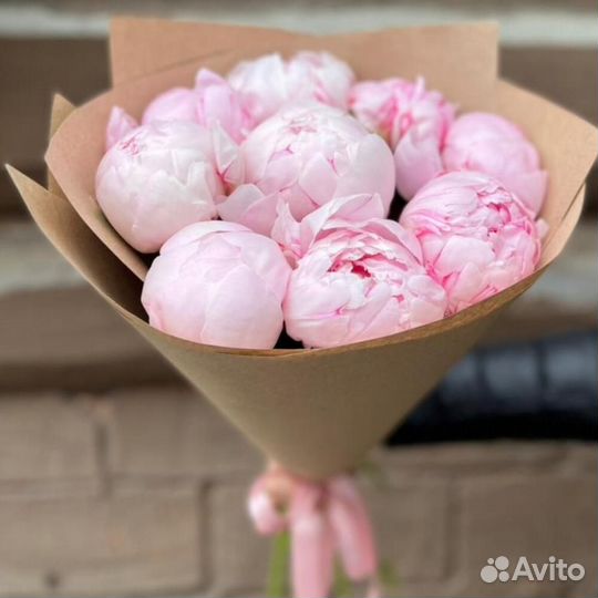 Цветы пионы