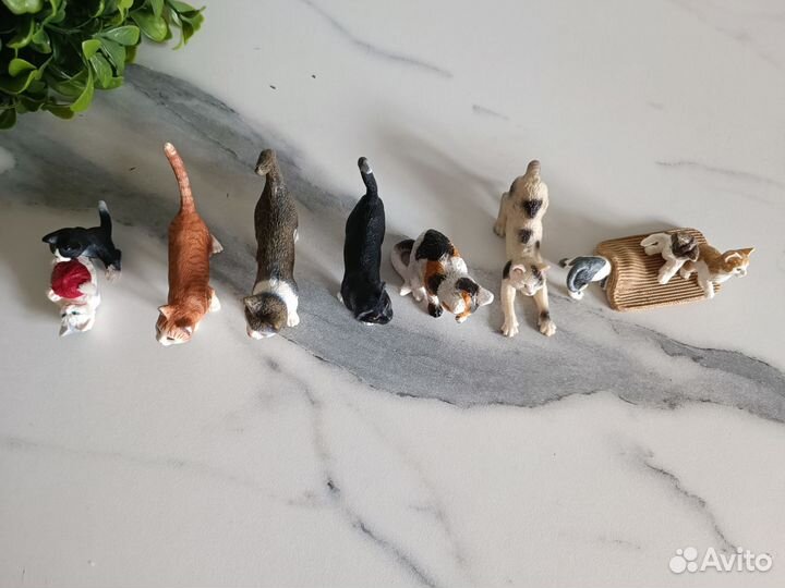 Фигурки Schleich кошки