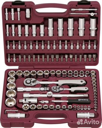 Набор инструмента универсальный 1/4, 1/2DR, 108