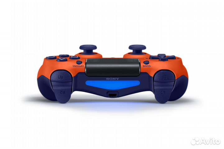 Новый джойстик PS4 Sunset orange ver.2