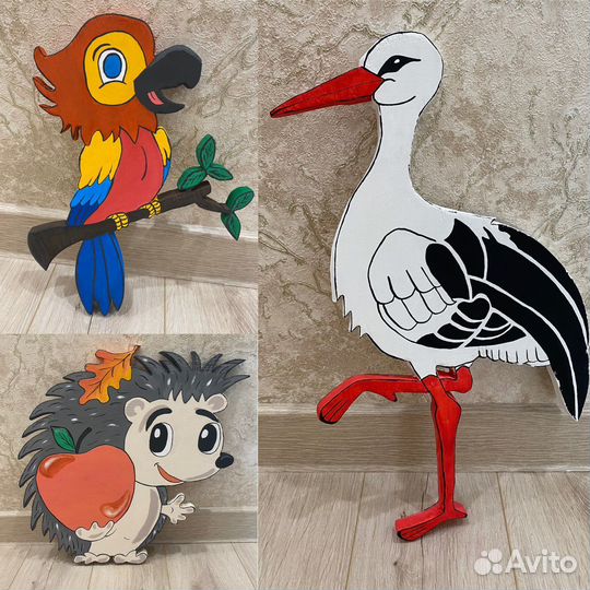 Фигурки из фанеры