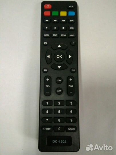 Пульт D-Color DC-1502 для приставок DVB-T2