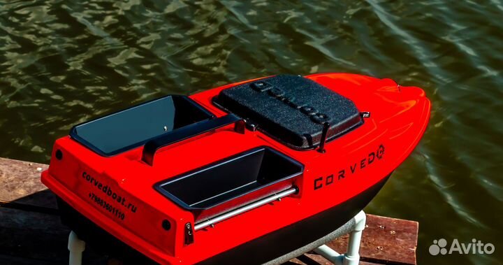 Прикормочный кораблик с GPS и мощным АКБ