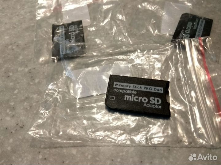 Переходник флешка PSP Memory Stick PRO Duo