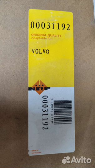 Nrf 31192 радиатор