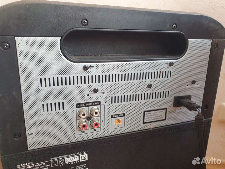 Музыкальный центр sony