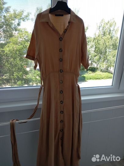 Платье сафари