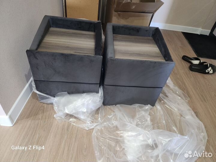 Тумбы boss classic Монолит серый