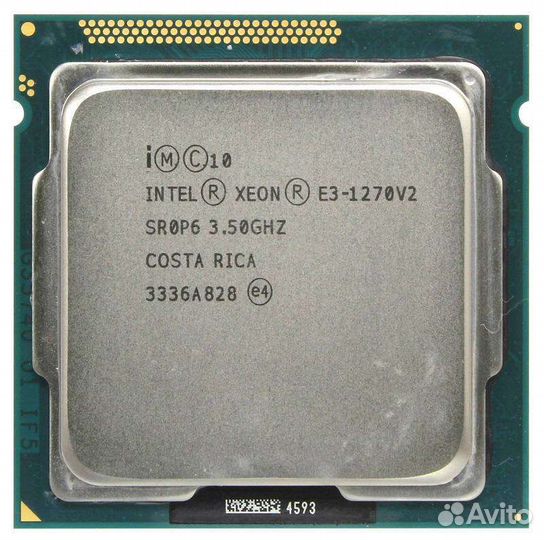 Процессор Xeon-E3 1270v2 1270v3