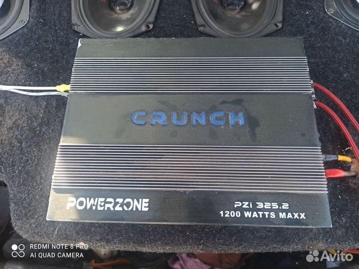 Сабвуфер и усилитель бу