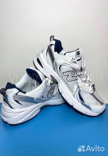 Кроссовки new balance 530 мужские женские hite sil