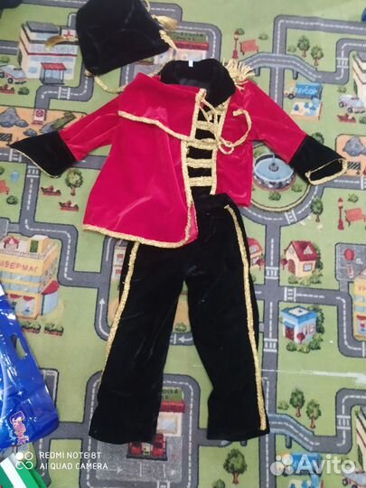 Новогодний костюм гусара для мальчика 110 116