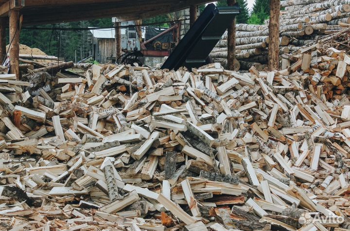 Дрова колотые