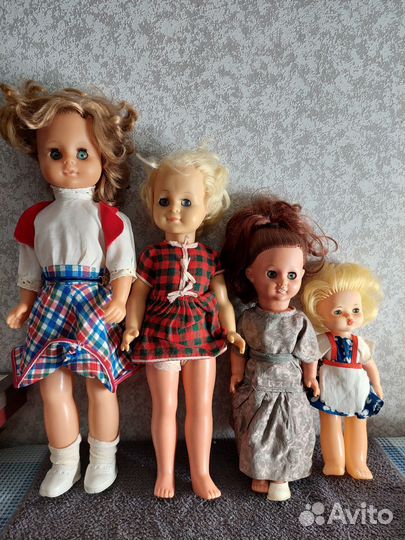 Куклы ГДР и СССР