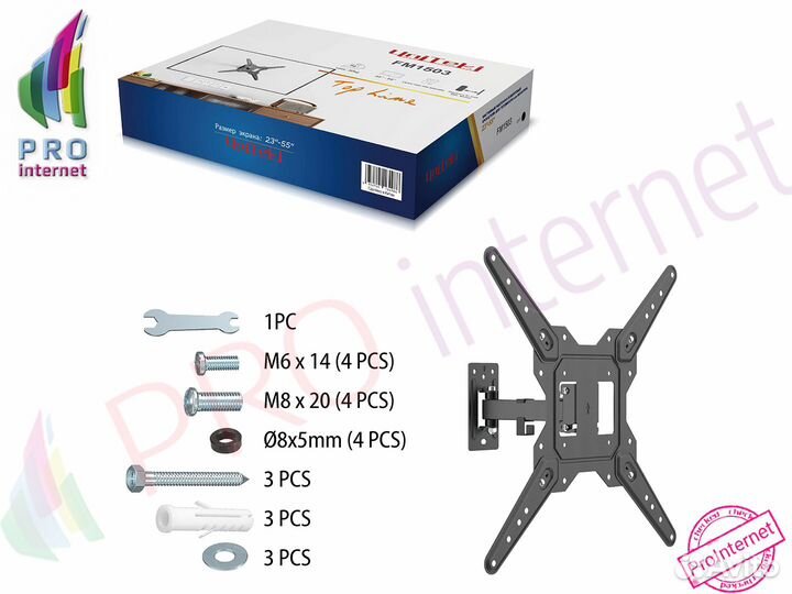 Кронштейн для телевизора тв Uniteki FM 1503