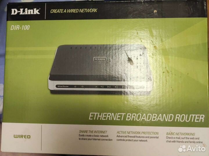 Роутер D-link DIR-100