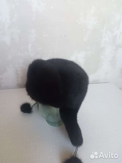 Шапка норковая женская 58 размер