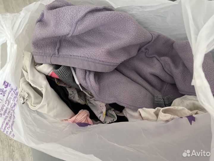 Пакет вещей на девочку