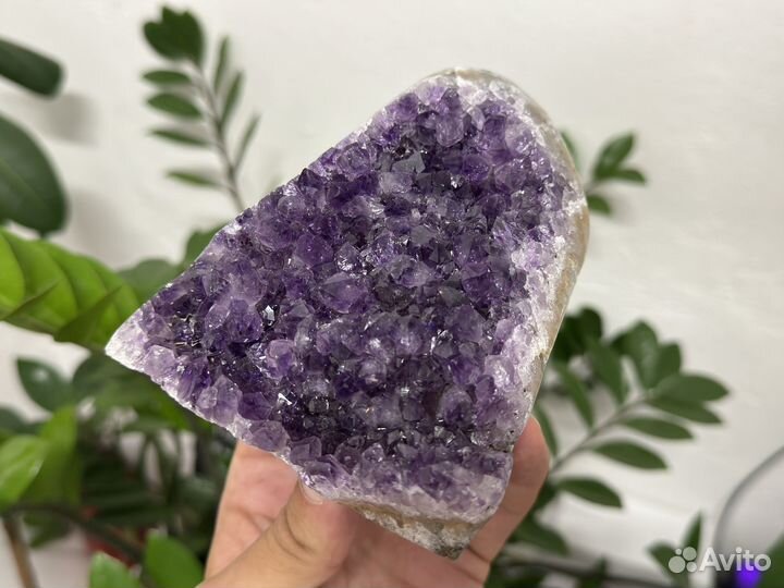 Аметистовая друза кварц