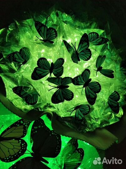 Букет с бабочками