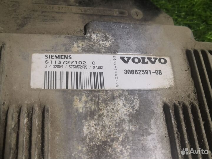 Блок управления двигателем Volvo s40 1,6
