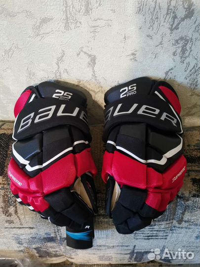 Краги для хоккея bauer 2S Pro новые