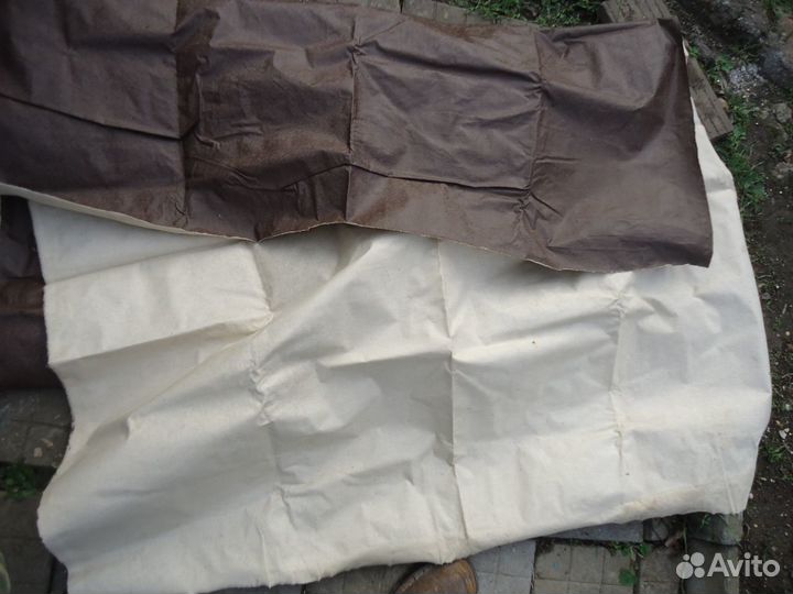 Нитроискожа (дермантин). Цвет коричневый. Новая